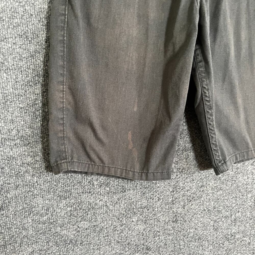 DC Shorts Mens 29 Gray Chino Flat Front Casual Pockets Grunge Flaw - Picture 3 of 9